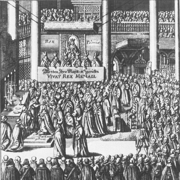 Koronacja Michała Korybuta Wiśniowieckiego odbyła się w Krakowie.