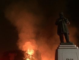 Pożar muzeum w Rio de Janeiro (fot. Felipe Milanez, lic. CCA SA 4.0 I)