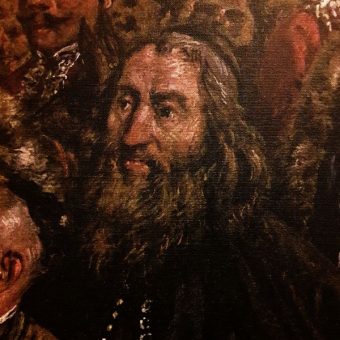 Bankierzy tacy jak Szmul Jakubowicz otrzymywali od króla pruskiego pozwolenie na nabywanie ziemi. Portret autorstwa Bernarda Bellotta/