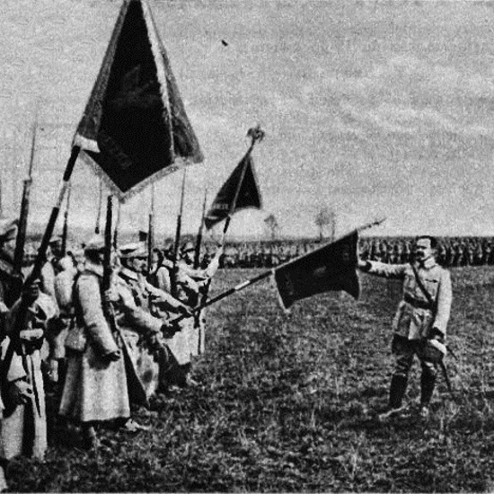 Polska armia we Francji zaczęła się formować w drugiej połowie 1917 roku.