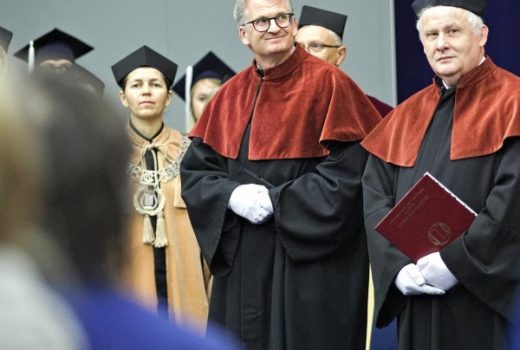 Wręczenie prof. Timothy'emu Snyderowi tytułu doktora honoris causa (fot. Bartosz Proll, dzięki uprzejmości UMCS)
