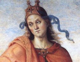 Katon Starszy, tu przedstawiony na renesansowym portrecie Pietro Perugino, żył w latach 234-149 p.n.e.