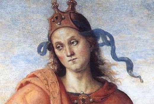 Katon Starszy, tu przedstawiony na renesansowym portrecie Pietro Perugino, żył w latach 234-149 p.n.e.
