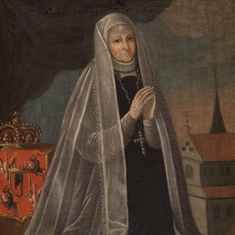 Portret Elżbiety z Pilic Granowskiej.