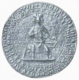 Pieczęć Konrada z 1312 (fot. domena publiczna)