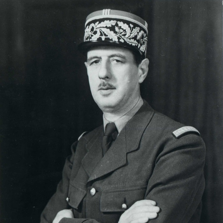 Charles de Gaulle sprawował urząd prezydenta Francji w latach 1959-1969. Zdjęcie z 1942 roku.