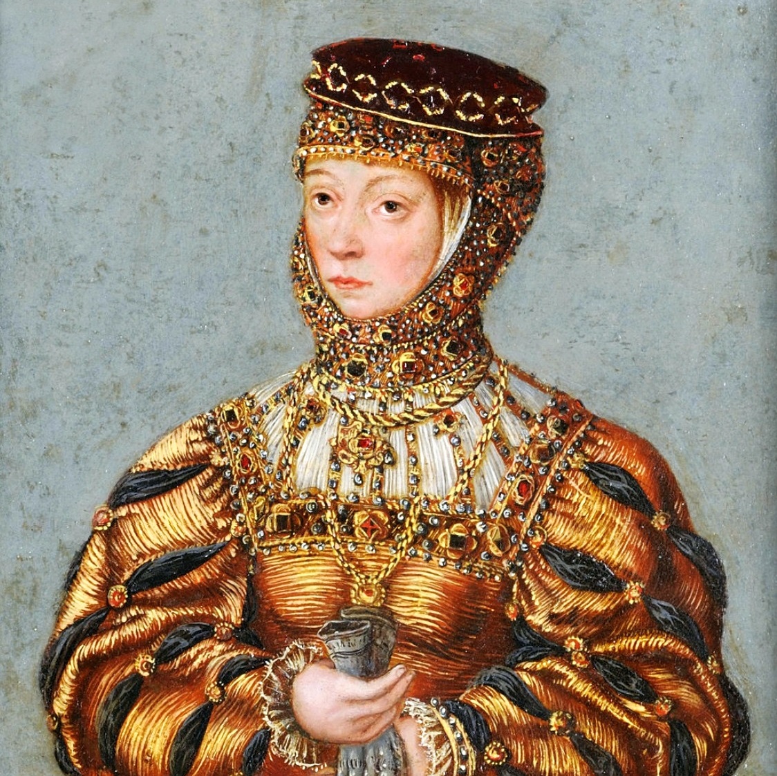 Barbara Radziwiłłówna nosiła polską koronę od grudnia 1550 roku do maja 1551 roku.