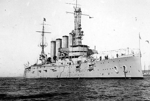 USS San Diego 28 stycznia 1918 roku (fot. domena publiczna)