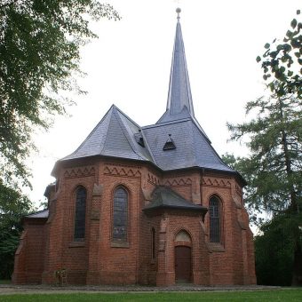 Kościół pamięci Warcisława I w Stolpe an der Peene (fot. Erell , lic. CC BY-SA 3.0)
