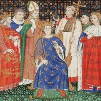 Koronacja Filipa II Augusta.