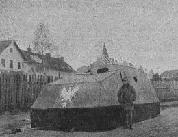 Polską tajną bronią miał być pojazd pancerny.