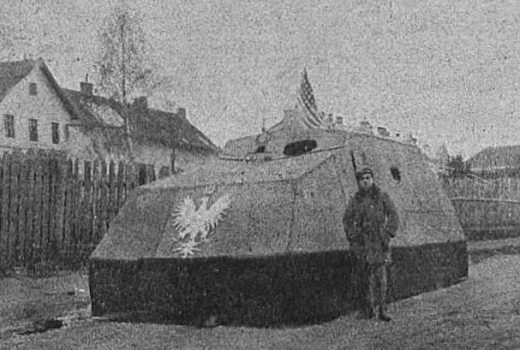 Polską tajną bronią miał być pojazd pancerny.