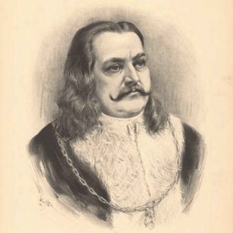 Portret Jerzego z Podiebradów.