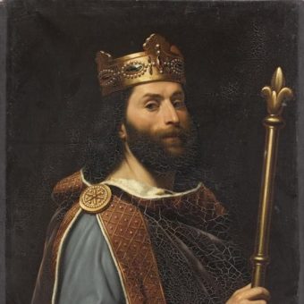 Ludwik II Jąkała (fot. domena publiczna)