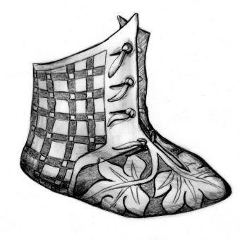 Rekonstrukcja bucika - tak mógł wyglądać w XIV wieku.