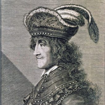 Portret Skanderbega z XVII wieku.