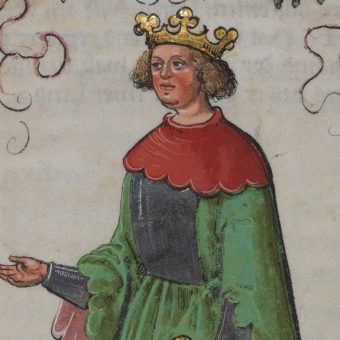 Wizerunek Konrada IV.