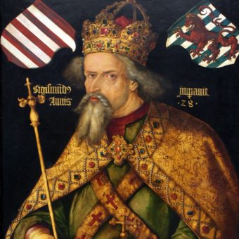 Najbardziej znany portret Zygmunta Luksemburskiego.