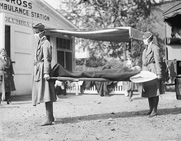Epidemia grypy hiszpanki w latach 1918–1919 pochłonęła nawet 50 milionów ofiar na całym świecie.
