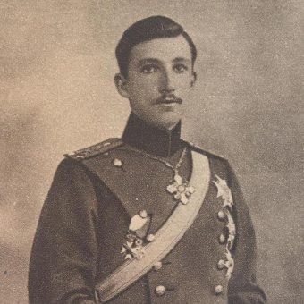 Borys Koburg w 1915 roku.