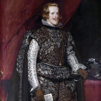 Portret Filipa IV Habsburga.