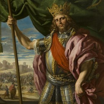 Portret Teodoryka Wielkiego.