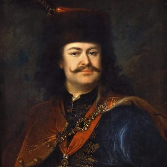 Portret Franciszka Rakoczego.