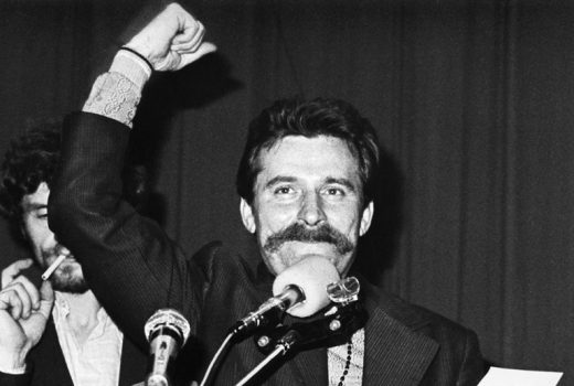 Wałęsa odniósł w debacie niekwestionowane zwycięstwo. Zdjęcie z 1980 roku.