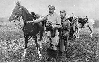 Piłsudski z Kasztanką