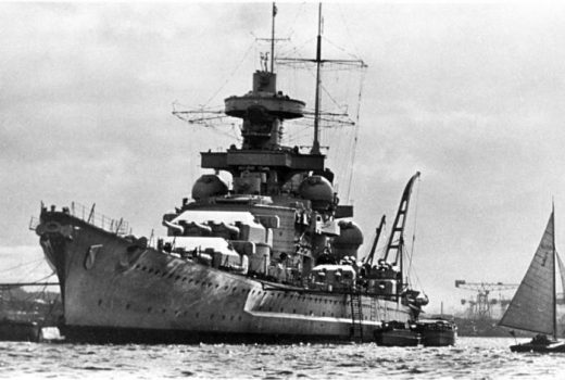 „Scharnhorst” w 1939 roku