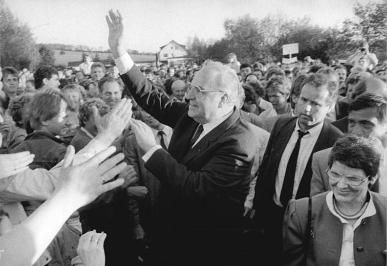 Helmut Kohl był twarzą zjednoczenia Niemiec