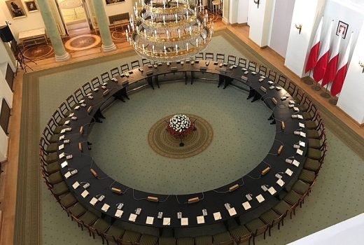 Okrągły Stół w Pałacu Prezydenckim w Warszawie.