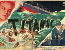 Plakat do filmu „Titanic” z 1943 roku.
