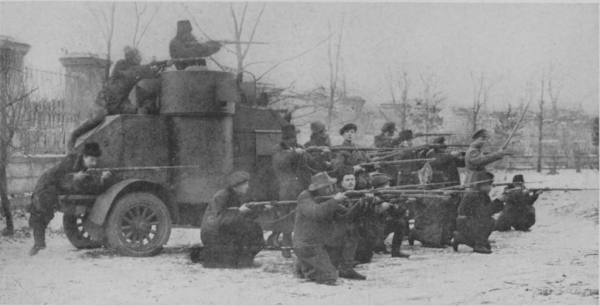Oddział Armii Czerwonej podczas wojny domowej w Rosji