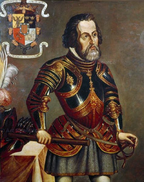 Hiszpańska armia przeprowadziła desant na kilka wysp niedaleko półwyspu Jukatan. Dowodził nią Hernán Cortés.