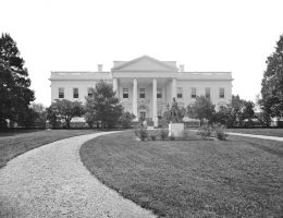 Biały Dom w latach 60. XIX wieku