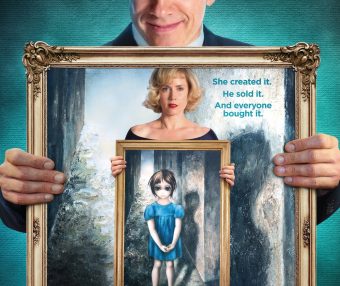 W 2014 roku odbyła się premiera fabularnego filmu biograficznego w reżyserii Tima Burtona pod tytułem Wielkie oczy, opowiadającego o życiu Margaret Keane (fragment plakatu)