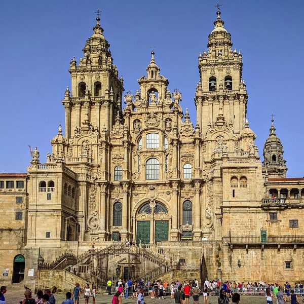 Katedra w Santiago de Compostela, gdzie mają się znajdować szczątki św. Jakuba