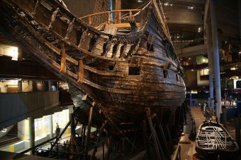 W XVII wieku galeon Vasa był chlubą szwedzkiej marynarki wojennej.