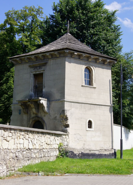 Pawilon ogrodowy w Pińczowie – jedyna pozostałość po zamku Myszkowskich