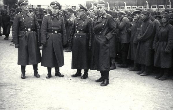 Oficerowie SS-TV w Mauthausen-Gusen