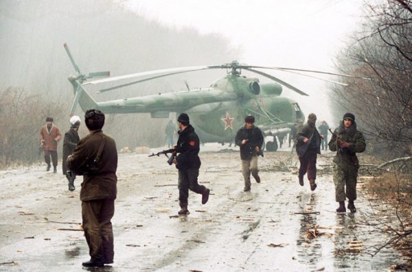 Rosyjski helikopter zestrzelony przez Czeczenów