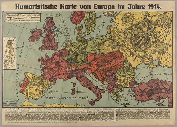 Można zresztą powiedzieć (w sporym uproszczeniu), że kartografia z okresu I i II wojny światowej mapami propagandowymi stoi.