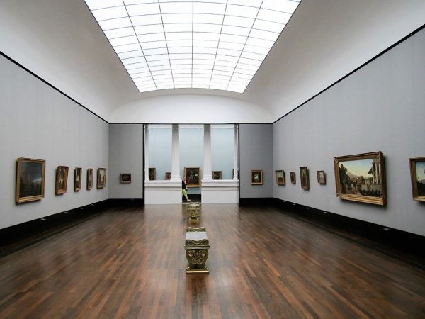 W Starej Galerii Narodowej możemy podziwiać dziewiętnastowieczne obrazy i rzeźby.