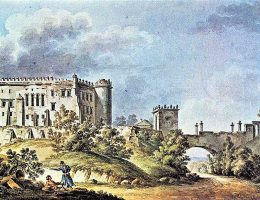 Zamek w Ossolinie w 1794 roku