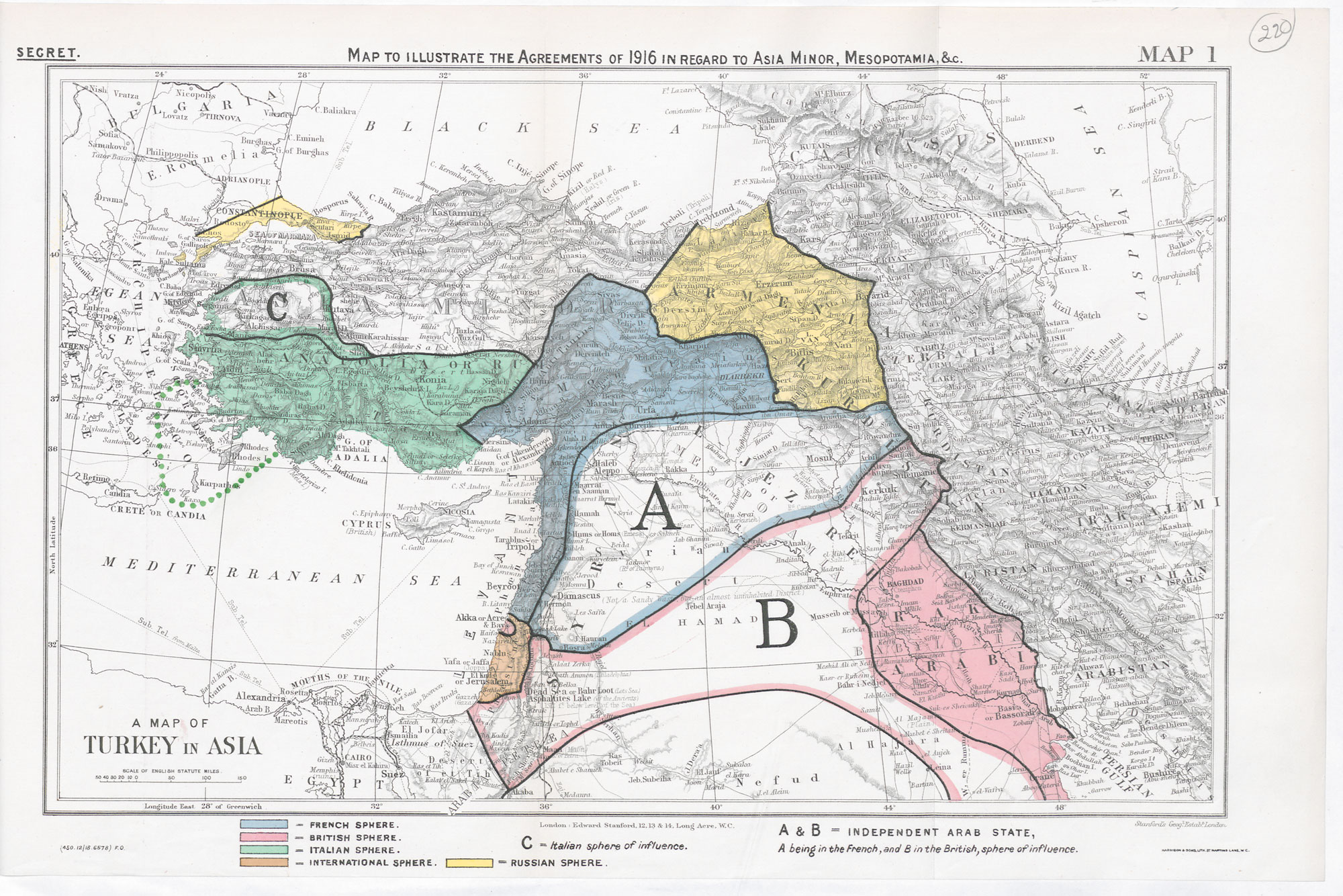 „Linia od Akki do Kirkuku”. Porozumienie Sykes–Picot i spotkanie, które podzieliło Bliski Wschód